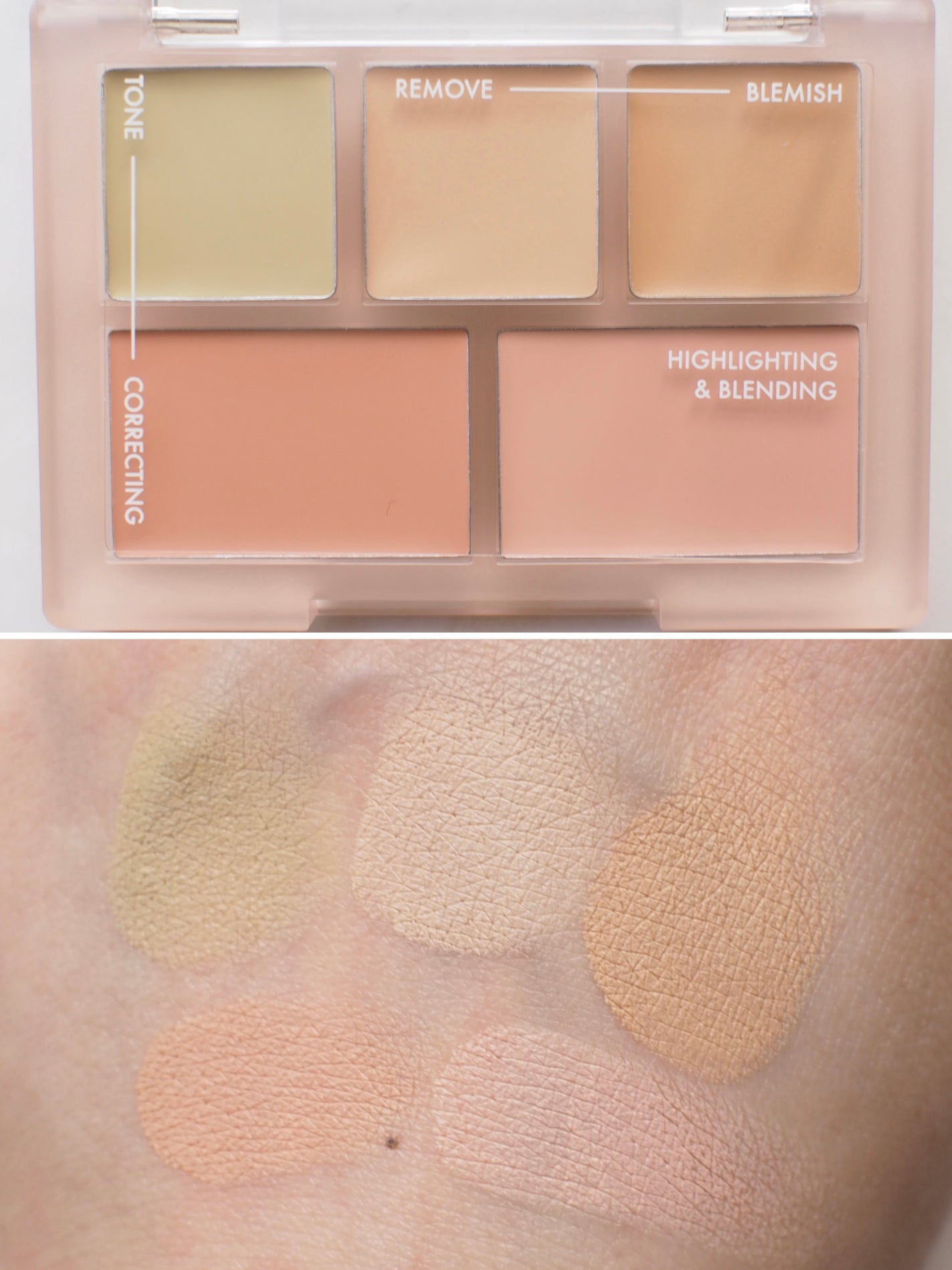 コンシールブレンダーパレット/LUNA/パレットコンシーラーを使ったクチコミ(3枚目)