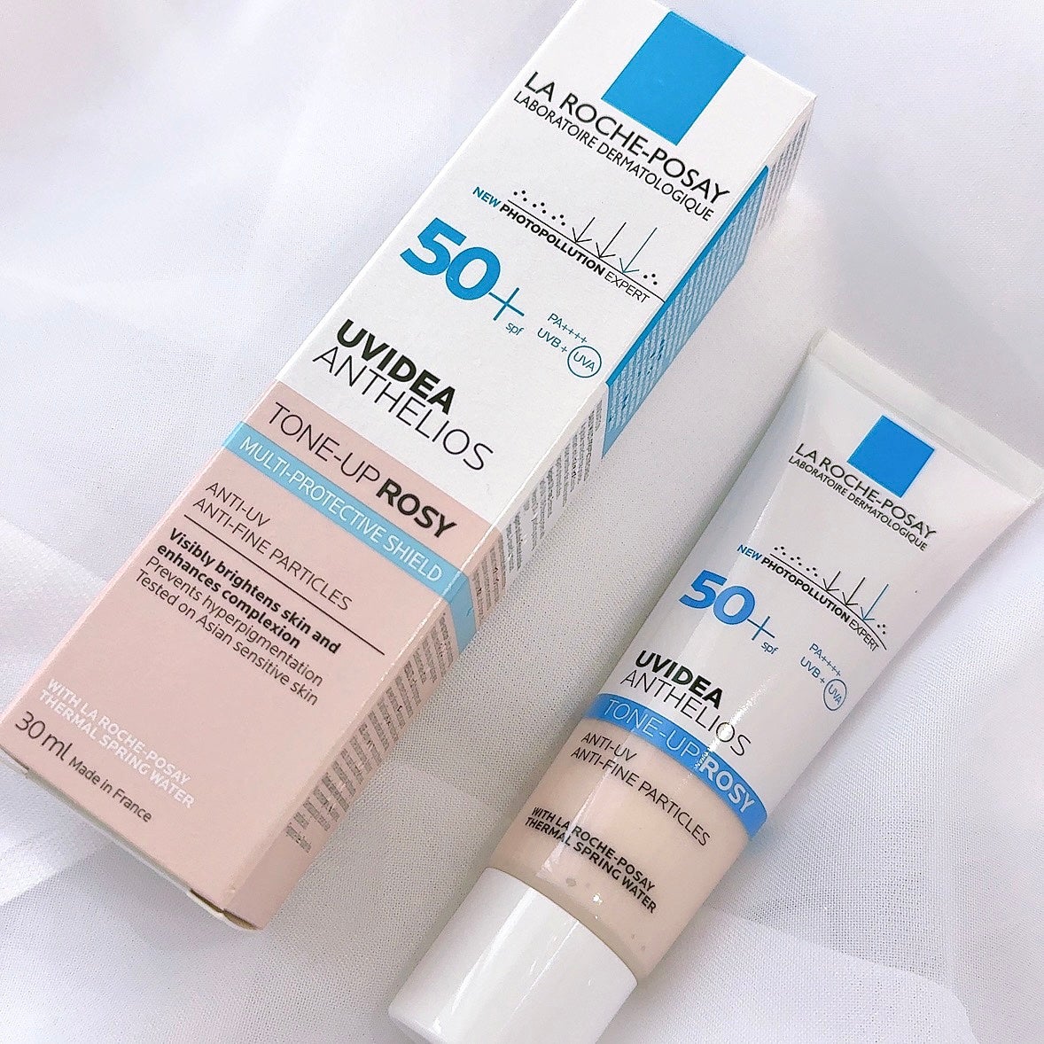 UVイデア XL プロテクショントーンアップ ローズ/ラ ロッシュ ポゼ/日焼け止めクリームを使ったクチコミ(4枚目)