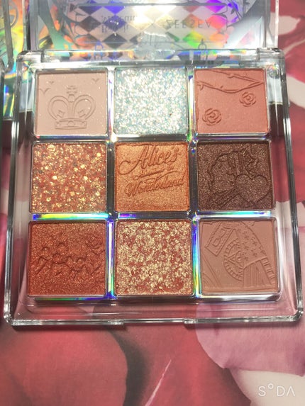 クォーツ 9色アイシャドウパレット(ドリームランドアイシャドウ)/ZEESEA/アイシャドウパレットを使ったクチコミ(6枚目)