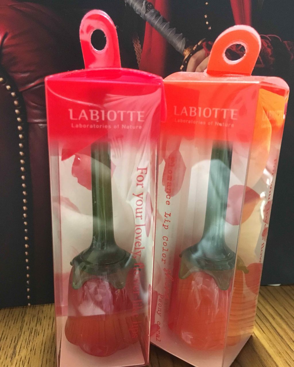 プロマンスリップカラーシャイン/LABIOTTE/口紅を使ったクチコミ（2枚目）
