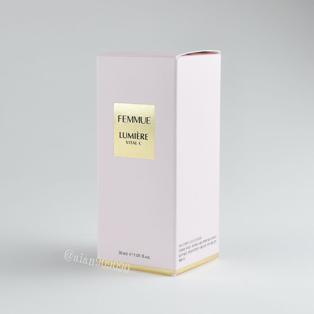 ルミエール ヴァイタルC/FEMMUE/ブースター・導入液を使ったクチコミ（2枚目）