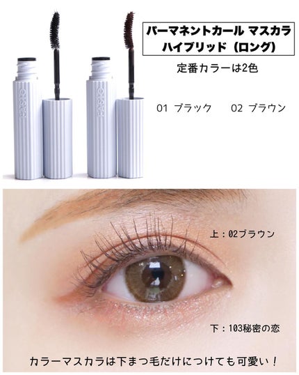 パーマネントカール マスカラ ハイブリッド(ロング)/FASIO/マスカラを使ったクチコミ(5枚目)