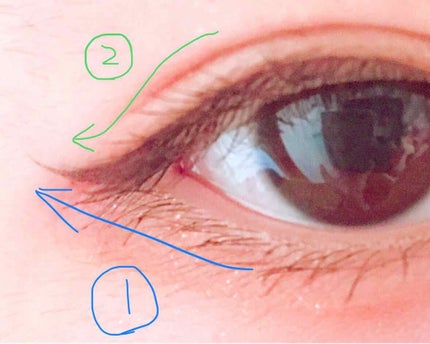 極細 アイライナーR/CEZANNE/リキッドアイライナーを使ったクチコミ(1枚目)