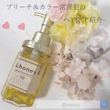 ディープモイスト シャンプー1.0／ヘアトリートメント2.0/&honey/シャンプー・コンディショナーを使ったクチコミ（1枚目）