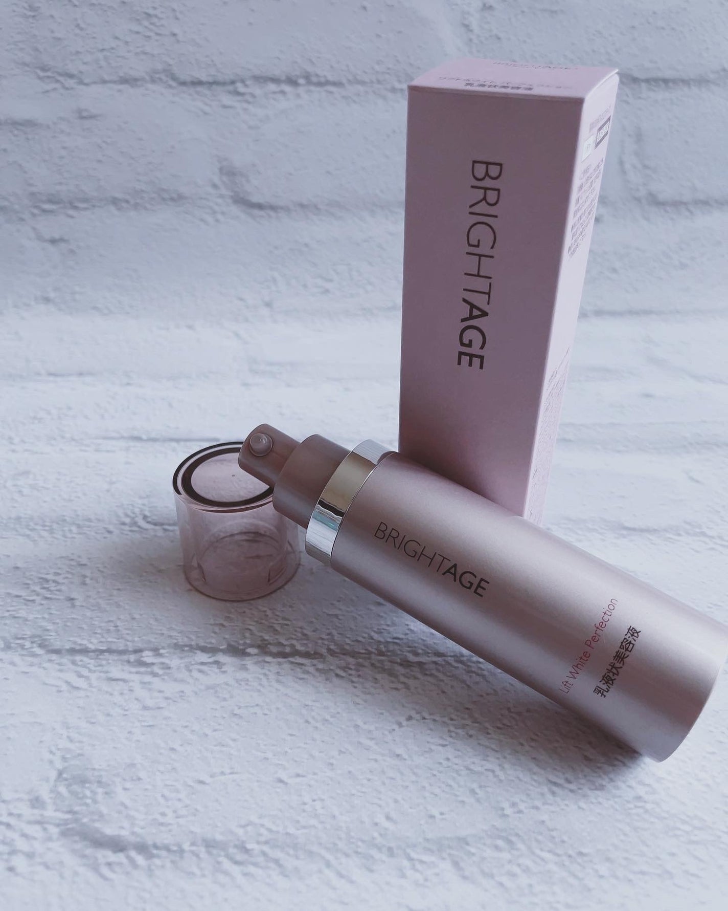 リフトホワイト パーフェクション/BRIGHTAGE/美容液を使ったクチコミ(3枚目)