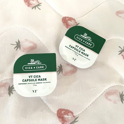 CICA カプセルマスク/VT/洗い流すパック・マスクを使ったクチコミ(1枚目)