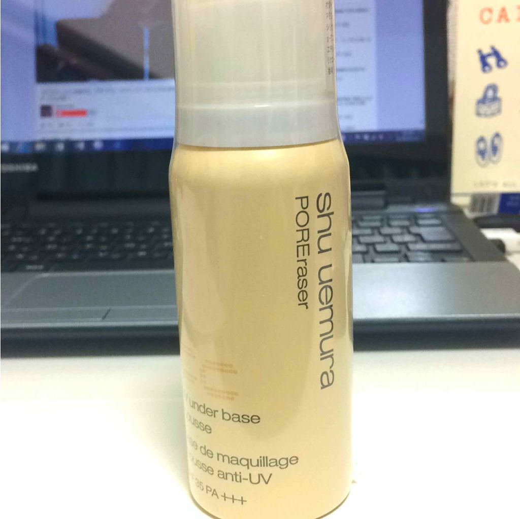 UV アンダーベース ムース CC/shu uemura/化粧下地を使ったクチコミ（1枚目）