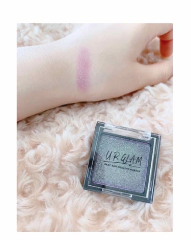 UR GLAM　POWDER EYESHADOW パープル/U R GLAM/シングルアイシャドウを使ったクチコミ（1枚目）