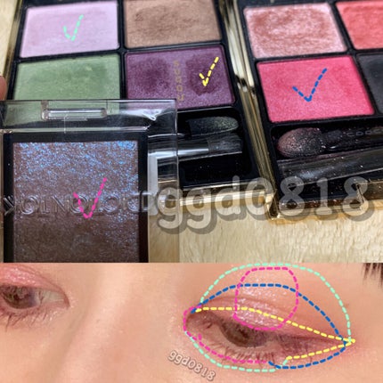 デザイニング カラー アイズ/SUQQU/アイシャドウパレットを使ったクチコミ(4枚目)