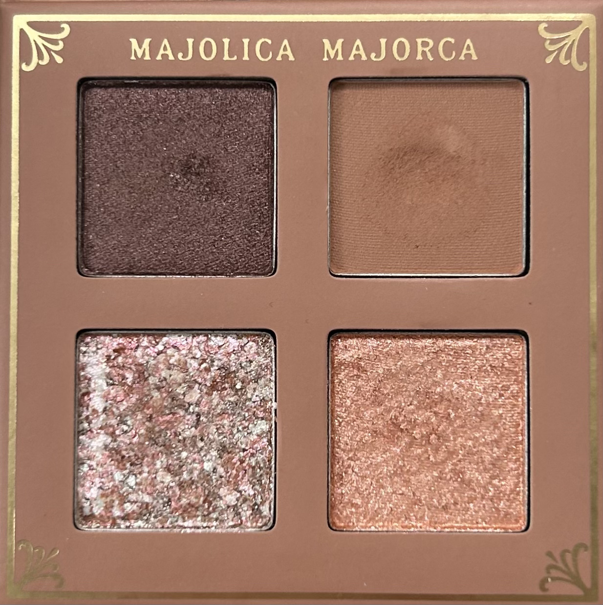 シャドーフラッシュ  BE703 ココアベージュ (稲妻スイッチ)/MAJOLICA MAJORCA/アイシャドウパレットを使ったクチコミ（2枚目）