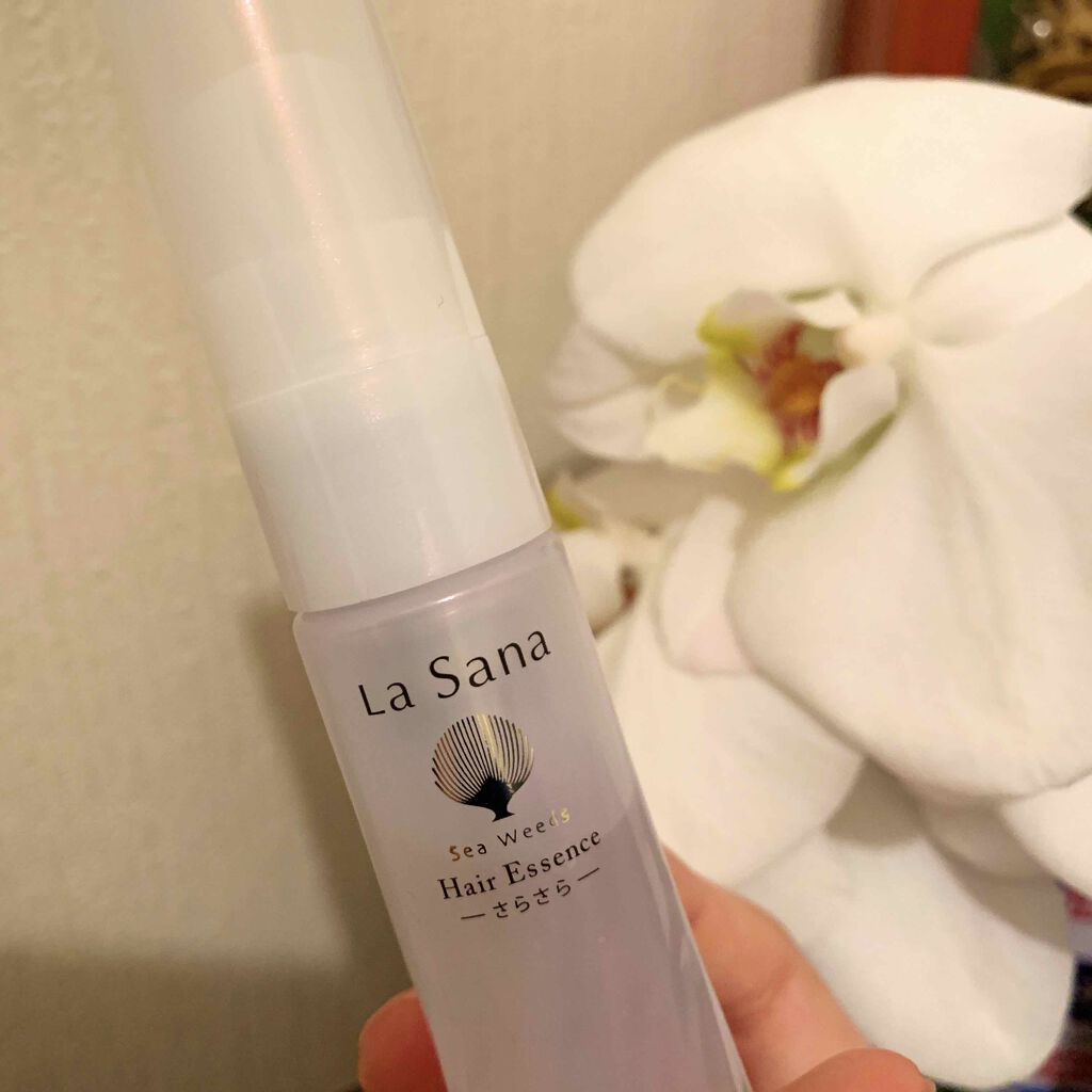 海藻 ヘア エッセンス さらさら/ラサーナ/ヘアオイルを使ったクチコミ（1枚目）