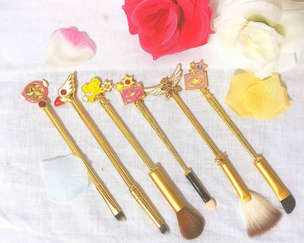 カードキャプターさくら風メイクブラシセット/SMoon/メイクブラシを使ったクチコミ(1枚目)