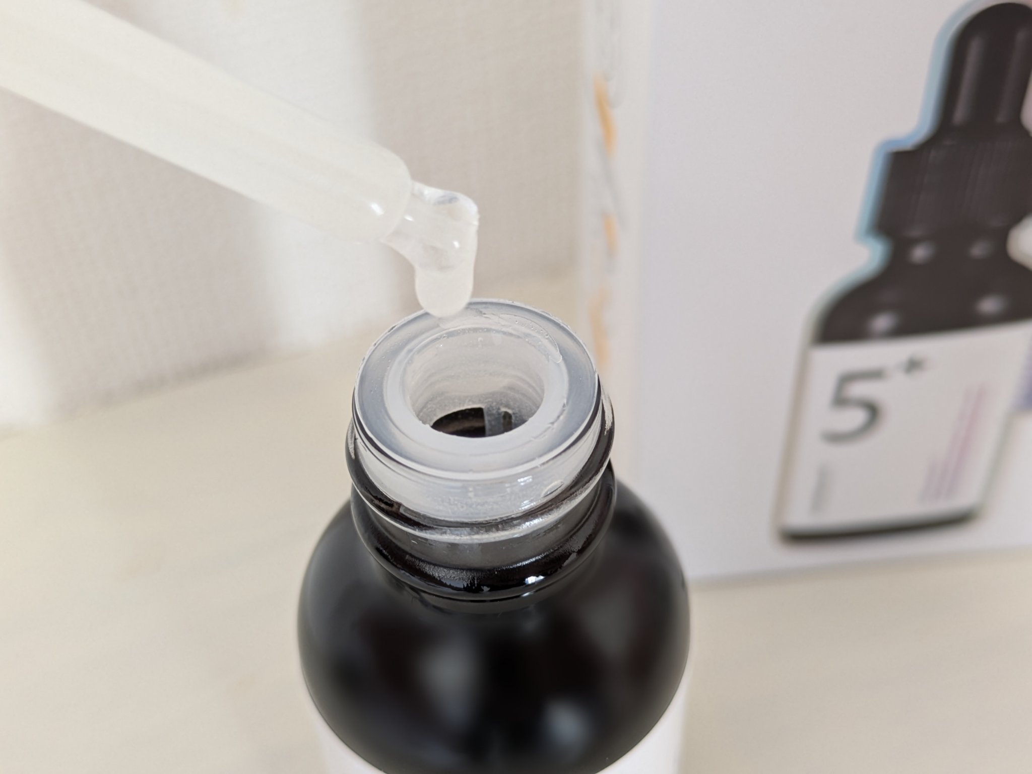 5番 白玉グルタチオンＣ美容液/numbuzin/美容液を使ったクチコミ（3枚目）