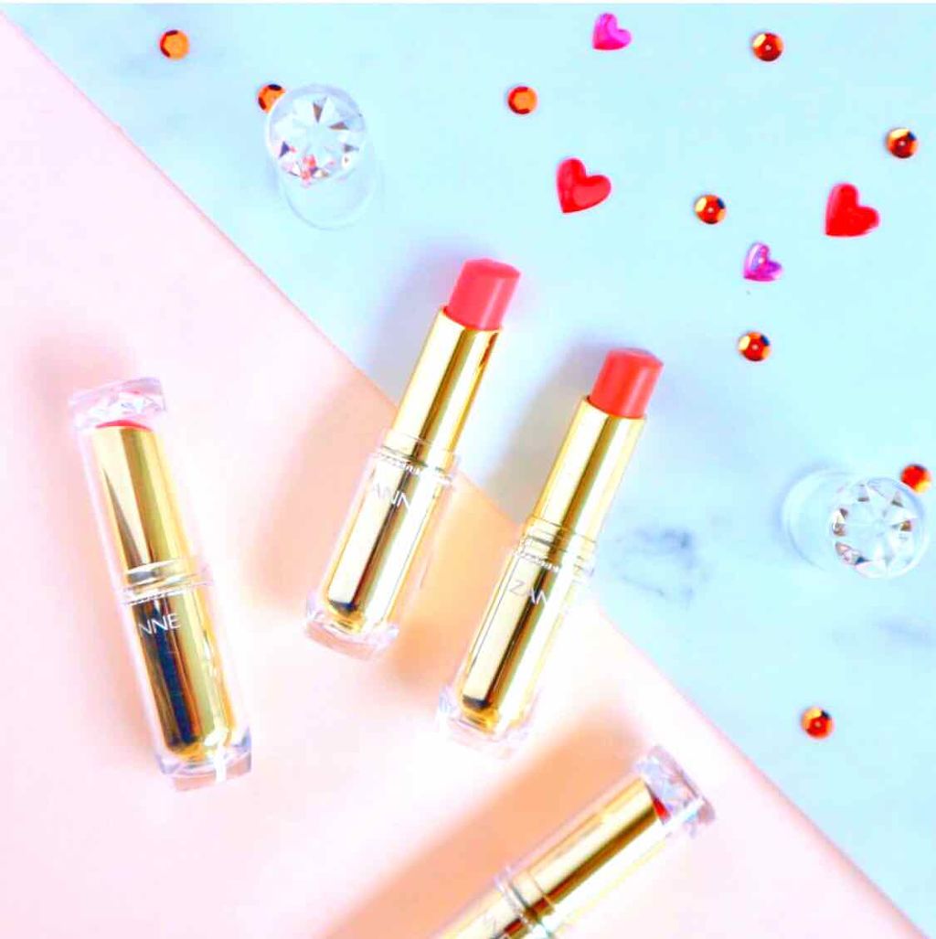 ラスティンググロスリップ/CEZANNE/口紅を使ったクチコミ（1枚目）