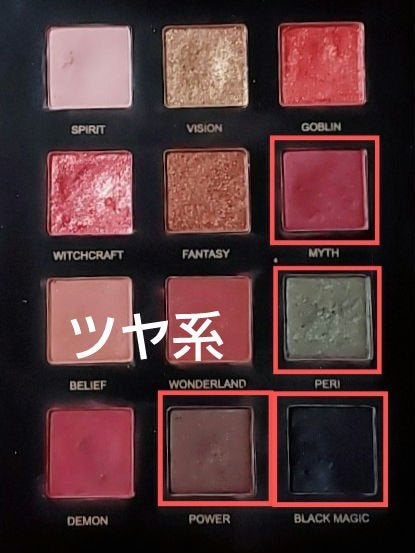 星空12色アイシャドウパレット/VCND/アイシャドウパレットを使ったクチコミ(8枚目)