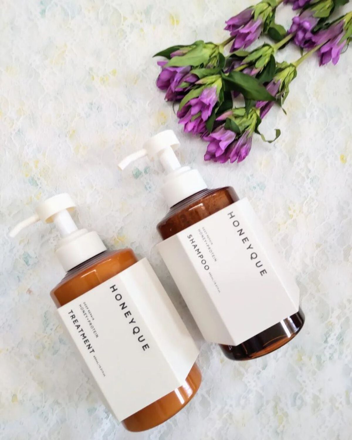 ディープリペア シャンプー モイスト/ヘアトリートメント モイスト/ハニーク/市販シャンプーを使ったクチコミ(2枚目)