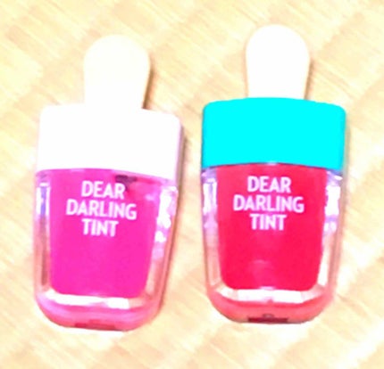 ディアダーリン ウォータージェルティント (アイスティント)/ETUDE/口紅を使ったクチコミ(1枚目)