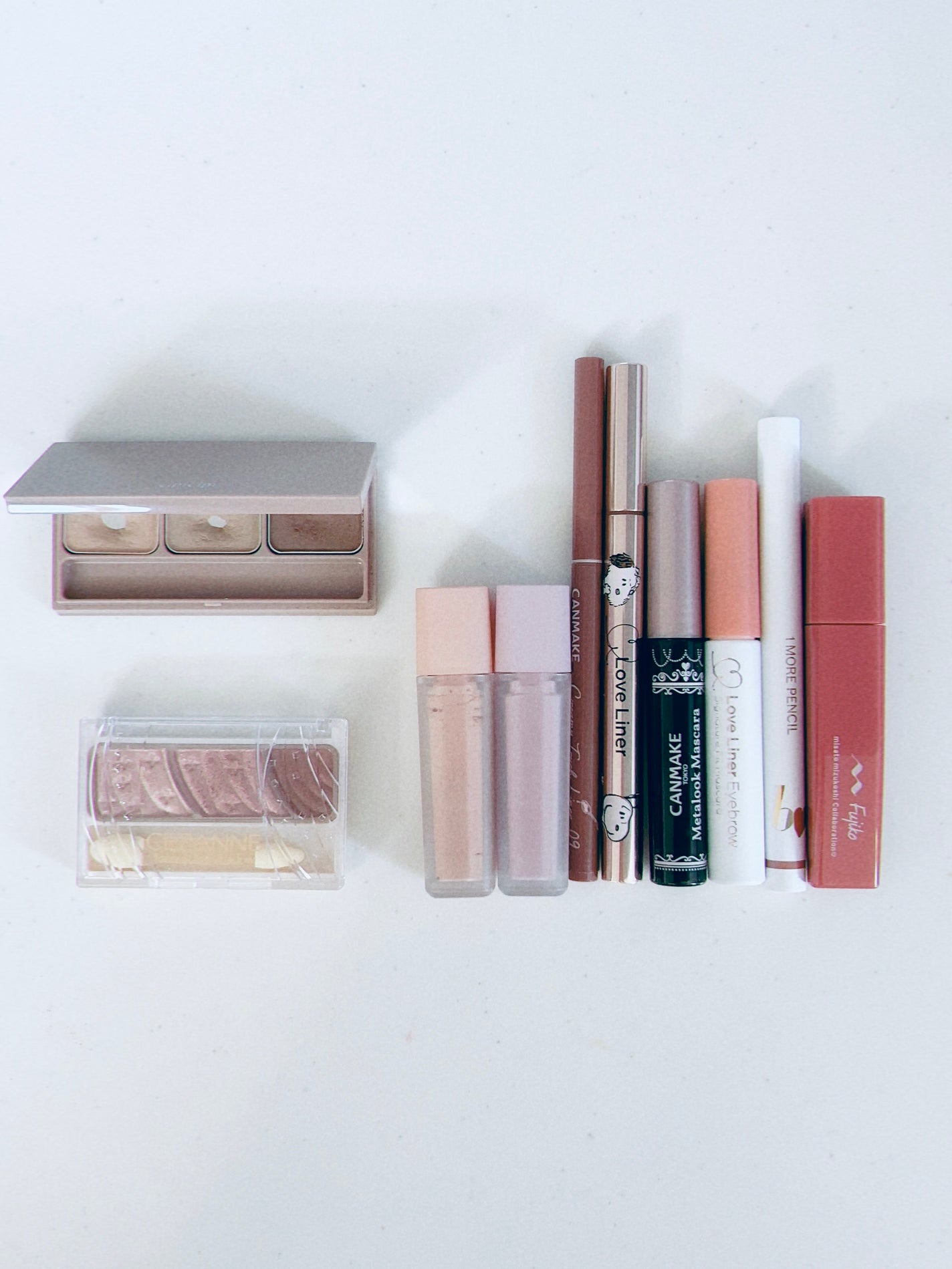 トーンアップアイシャドウ/CEZANNE/アイシャドウパレットを使ったクチコミ(3枚目)