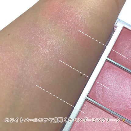 All Take Mood Cheek Palette/PERIPERA/パウダーチークを使ったクチコミ(6枚目)