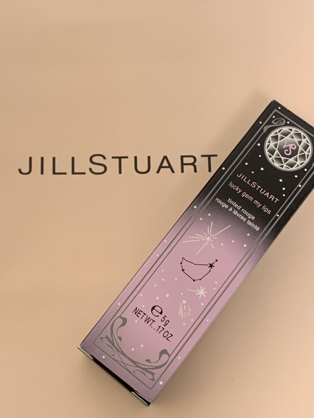 ラッキージェム マイリップス 12 completed Capricorn＜山羊座＞/JILL STUART/口紅を使ったクチコミ（1枚目）