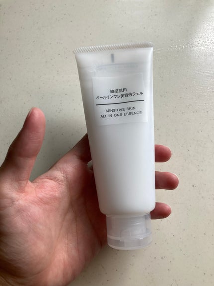 敏感肌用オールインワン美容液ジェル/無印良品/オールインワン化粧品を使ったクチコミ(1枚目)