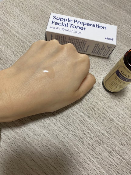 サプルプレパレーションフェイシャルトナー(180ml)/Klairs/化粧水を使ったクチコミ(2枚目)