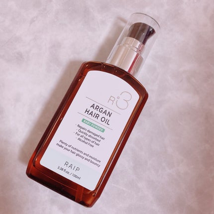 ライプ R3 アルガン ヘアオイル/RAIP/ヘアオイルを使ったクチコミ(5枚目)
