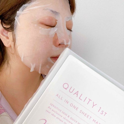 オールインワンシートマスク モイストEX/クオリティファースト/シートマスク・パックを使ったクチコミ(3枚目)