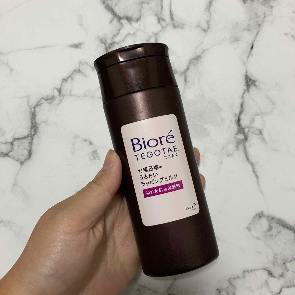 てごたえ お風呂場のうるおいラッピングミルク/ビオレ/乳液を使ったクチコミ（1枚目）