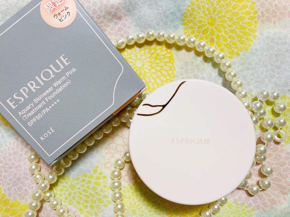アクアリースキンウェア コンパクト用 パフ/ESPRIQUE/クッションファンデーションを使ったクチコミ（2枚目）
