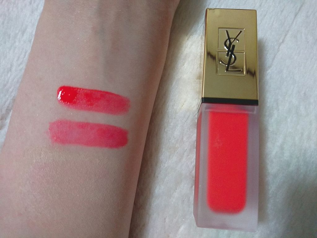 タトワージュ クチュール/YVES SAINT LAURENT BEAUTE/口紅を使ったクチコミ(1枚目)