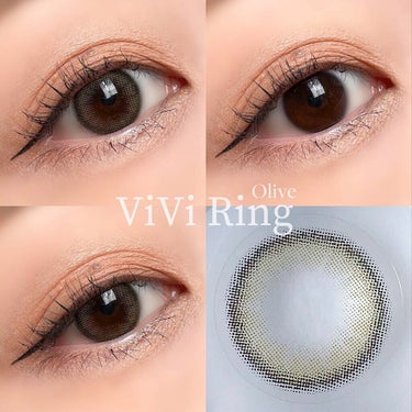 ViVi Ring 1day/OLENS/ワンデー（１DAY）カラコンを使ったクチコミ（3枚目）