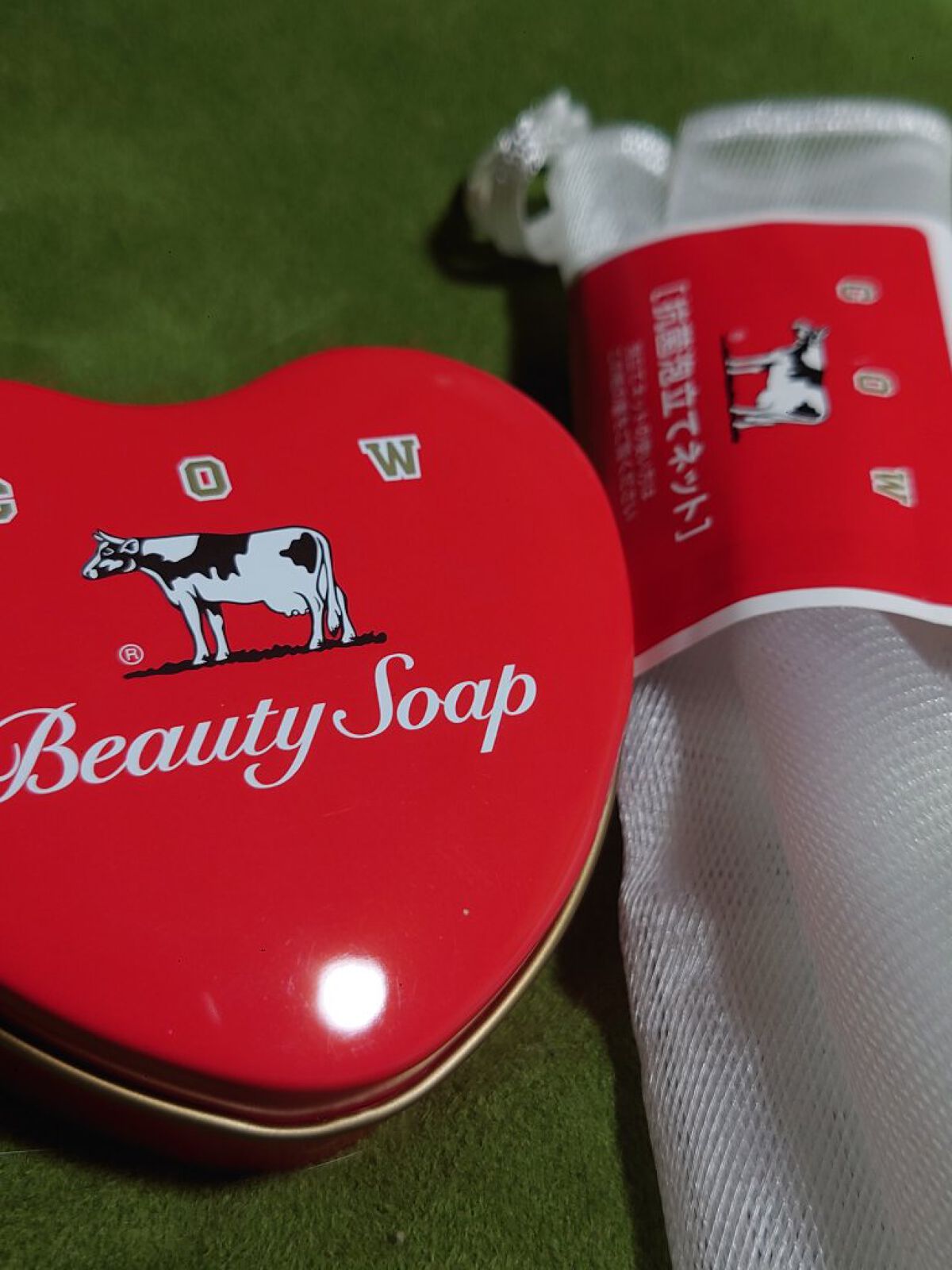 カウブランド赤箱ミニハート缶/カウブランド/ボディ石鹸を使ったクチコミ（3枚目）