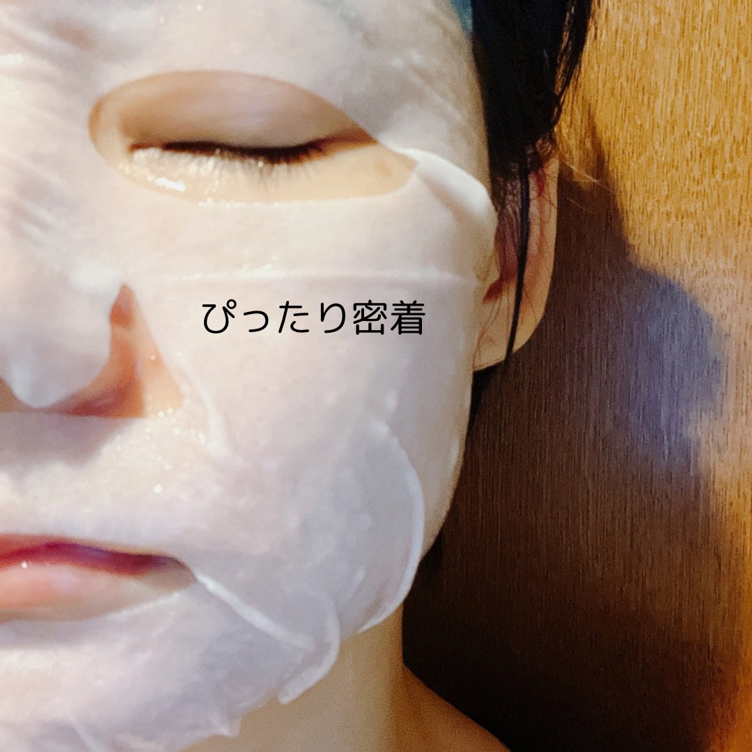 桃70%ナイアシンシートマスク/Anua/シートマスク・パックを使ったクチコミ(4枚目)