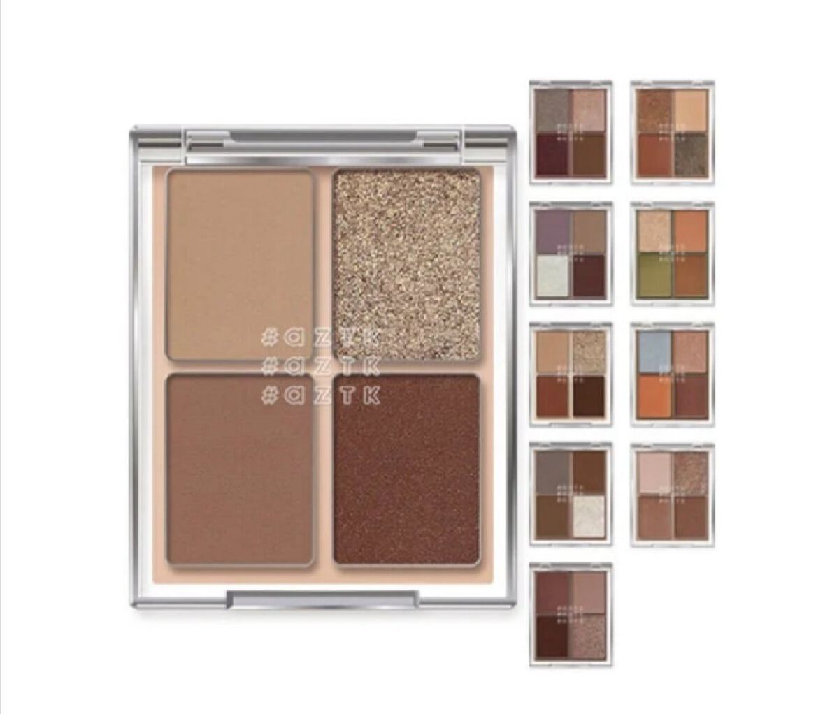 4色アイシャドウパレット/aZTK/アイシャドウパレットを使ったクチコミ（1枚目）