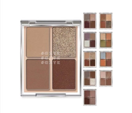 4色アイシャドウパレット/aZTK/アイシャドウパレットを使ったクチコミ(1枚目)