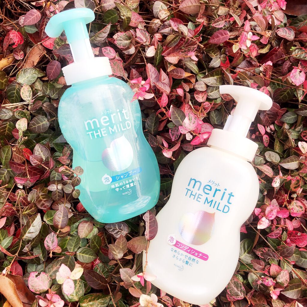 ザマイルド/メリット/市販シャンプーを使ったクチコミ（1枚目）