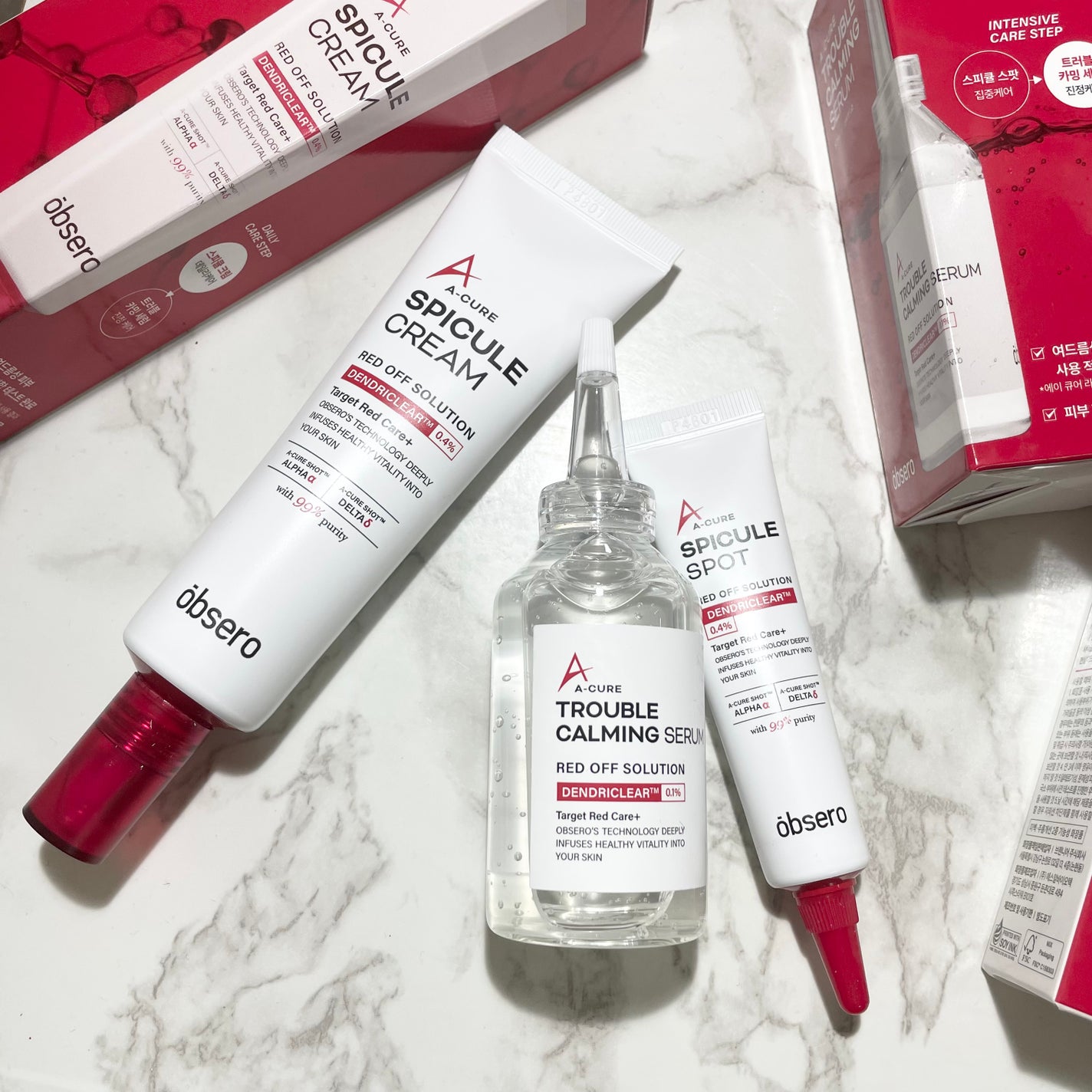 エーキュアスピキュールスポット/obsero/フェイスクリームを使ったクチコミ(5枚目)