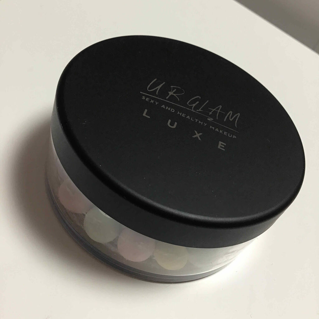 URGLAM LUXE　COLOR BALL POWDER クリア/U R GLAM/ルースパウダーを使ったクチコミ（1枚目）