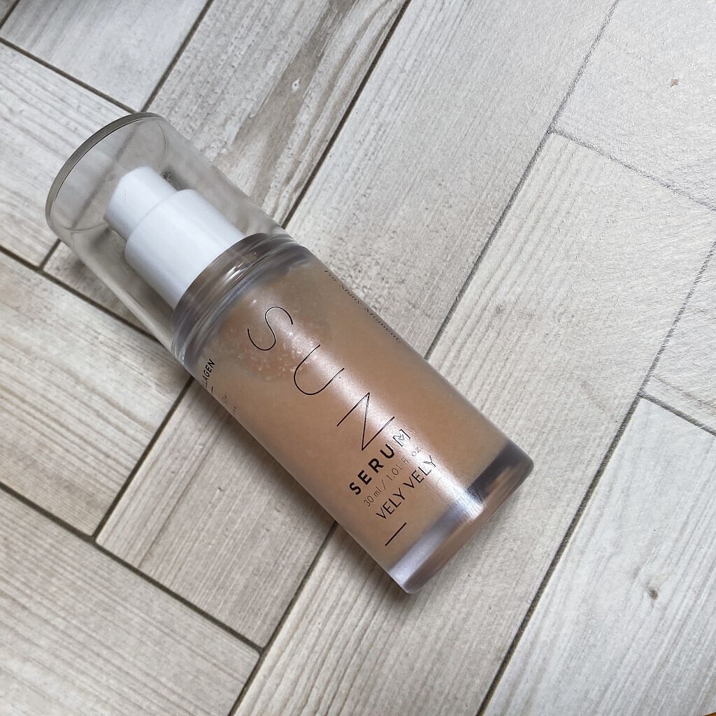 ハリケアコラーゲンサンセラム/VELY VELY/日焼け止めジェルを使ったクチコミ（1枚目）