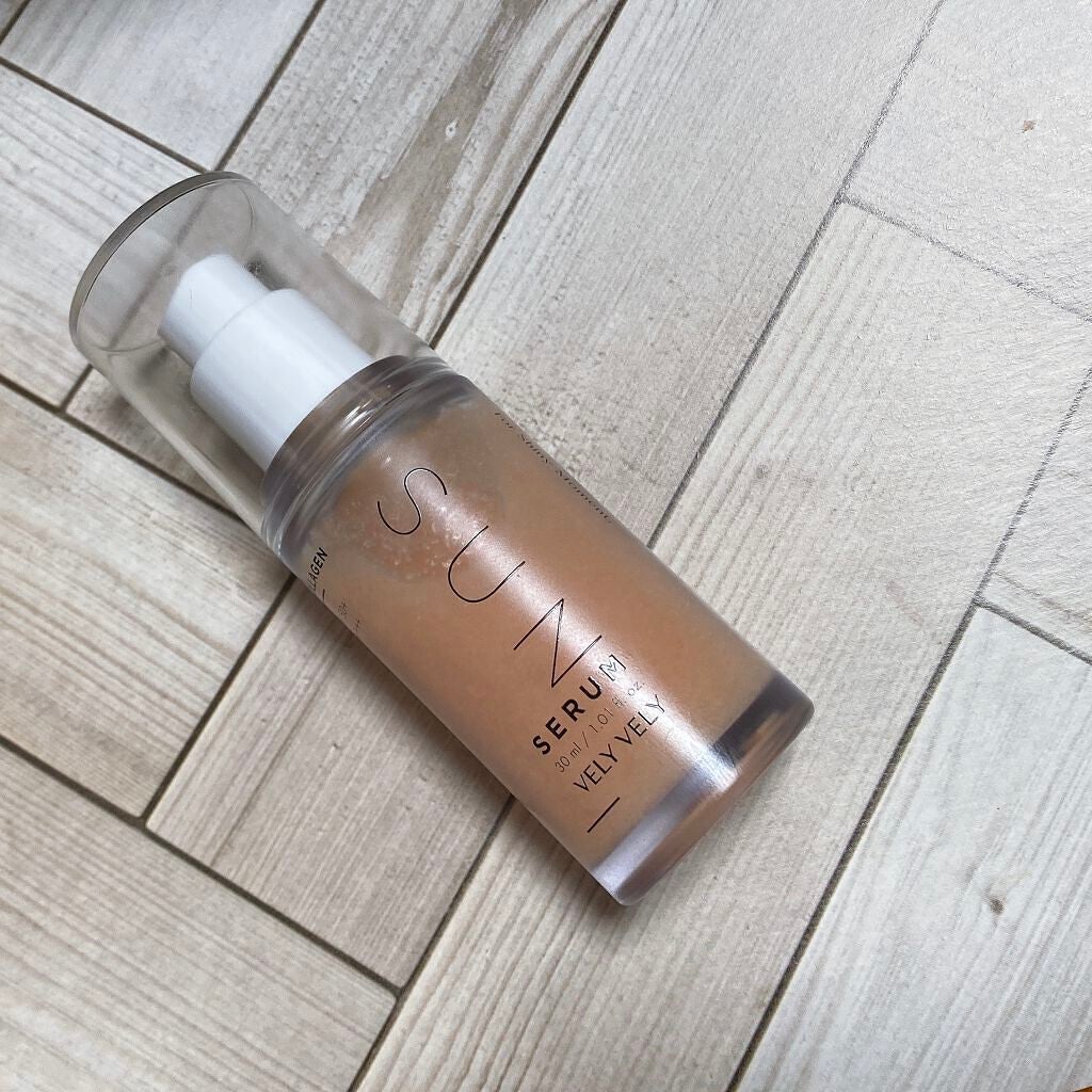 ハリケアコラーゲンサンセラム/VELY VELY/日焼け止めジェルを使ったクチコミ(1枚目)