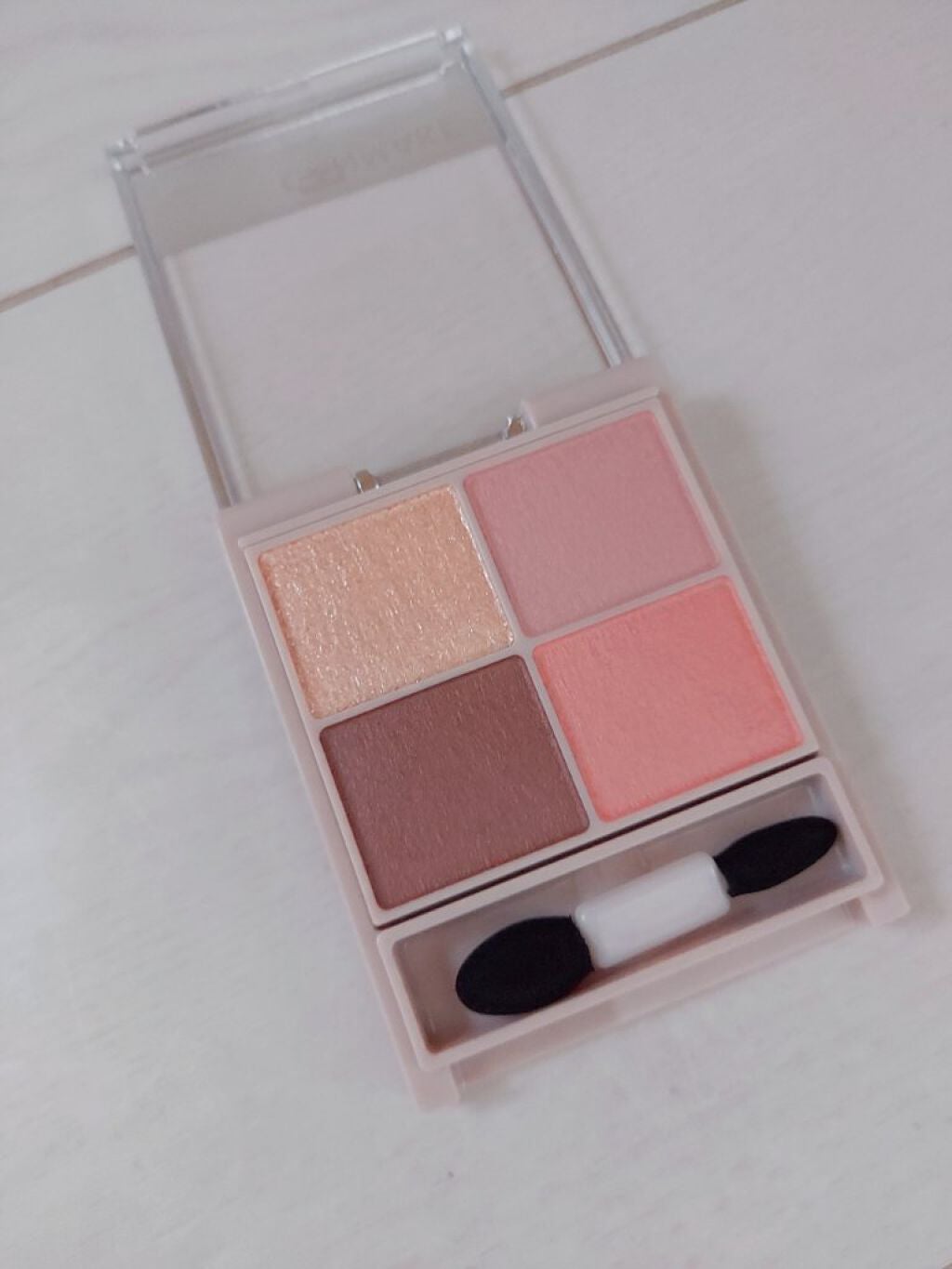 シルキースフレアイズ(マットタイプ)/キャンメイク/アイシャドウパレットを使ったクチコミ(2枚目)