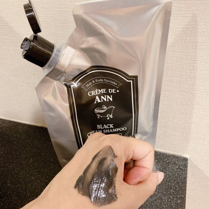 ブラッククリームシャンプー/creme de Ann/市販シャンプーを使ったクチコミ(2枚目)