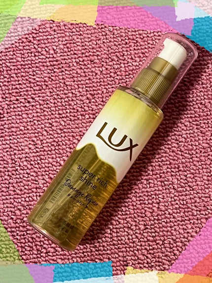 スーパーリッチシャイン ダメージリペア とろとろ補修ヘアオイル/LUX/ヘアオイルを使ったクチコミ(2枚目)