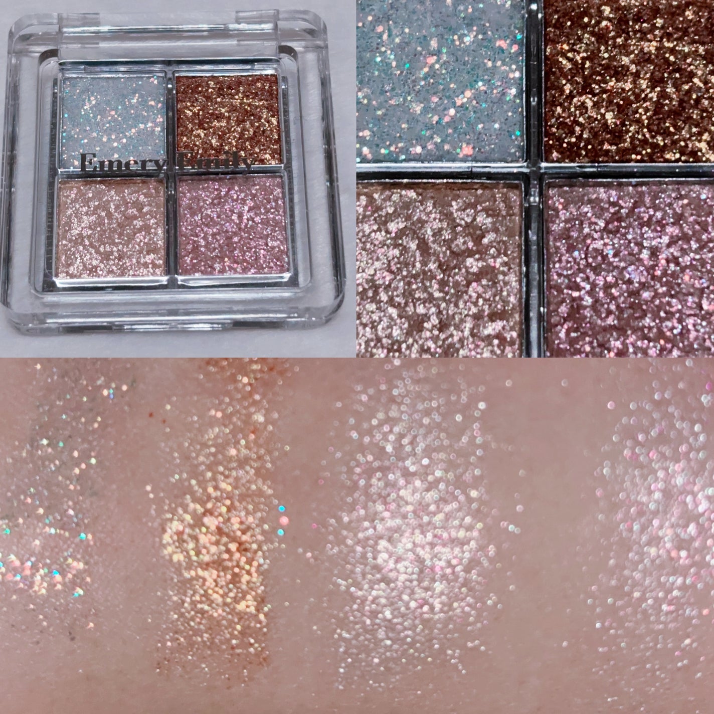 4カラー ミニアイパレット/Emery Emily/アイシャドウパレットを使ったクチコミ(3枚目)