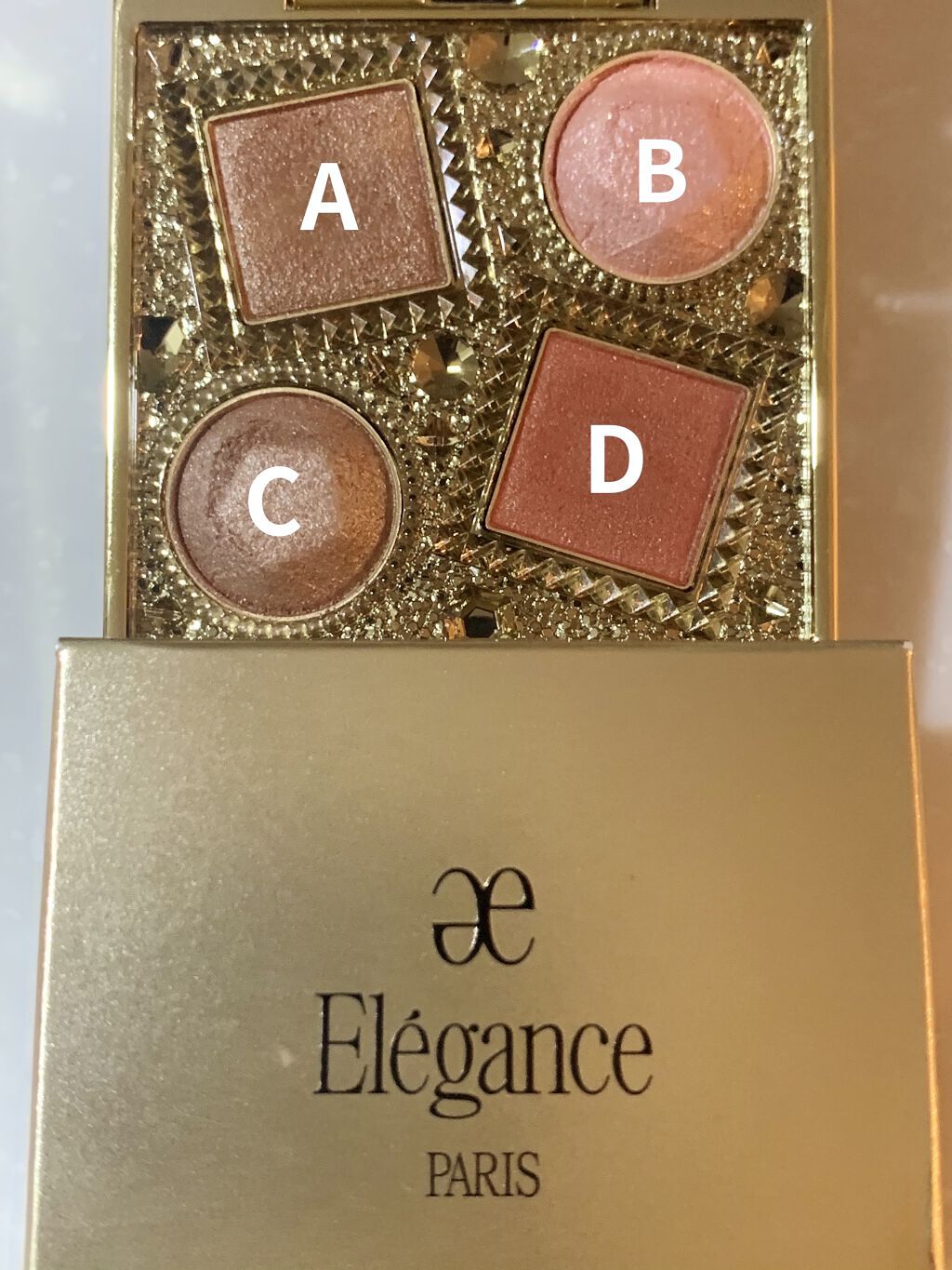 エレガンス ヌーヴェル アイズ 29/Elégance/アイシャドウパレットを使ったクチコミ（3枚目）