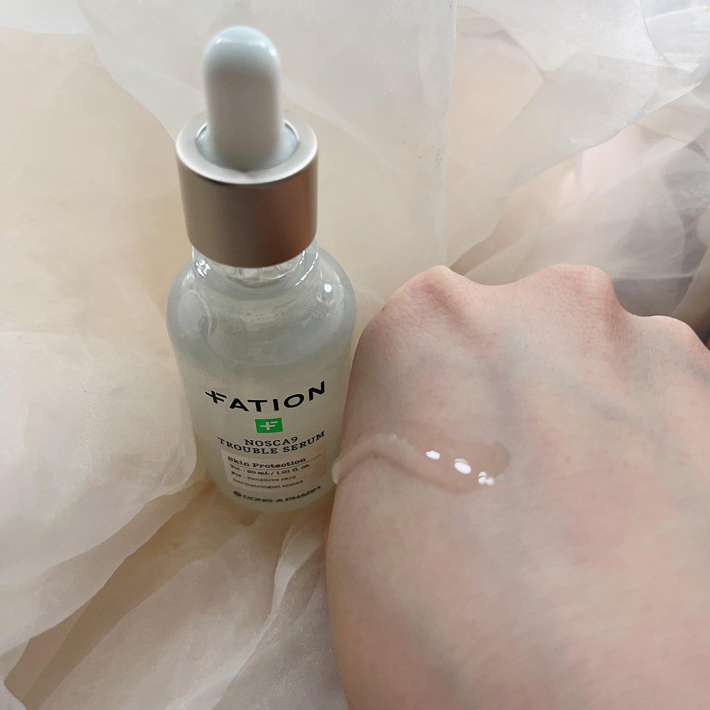 ノスカナイン トラブル セラム/FATION/美容液を使ったクチコミ(2枚目)