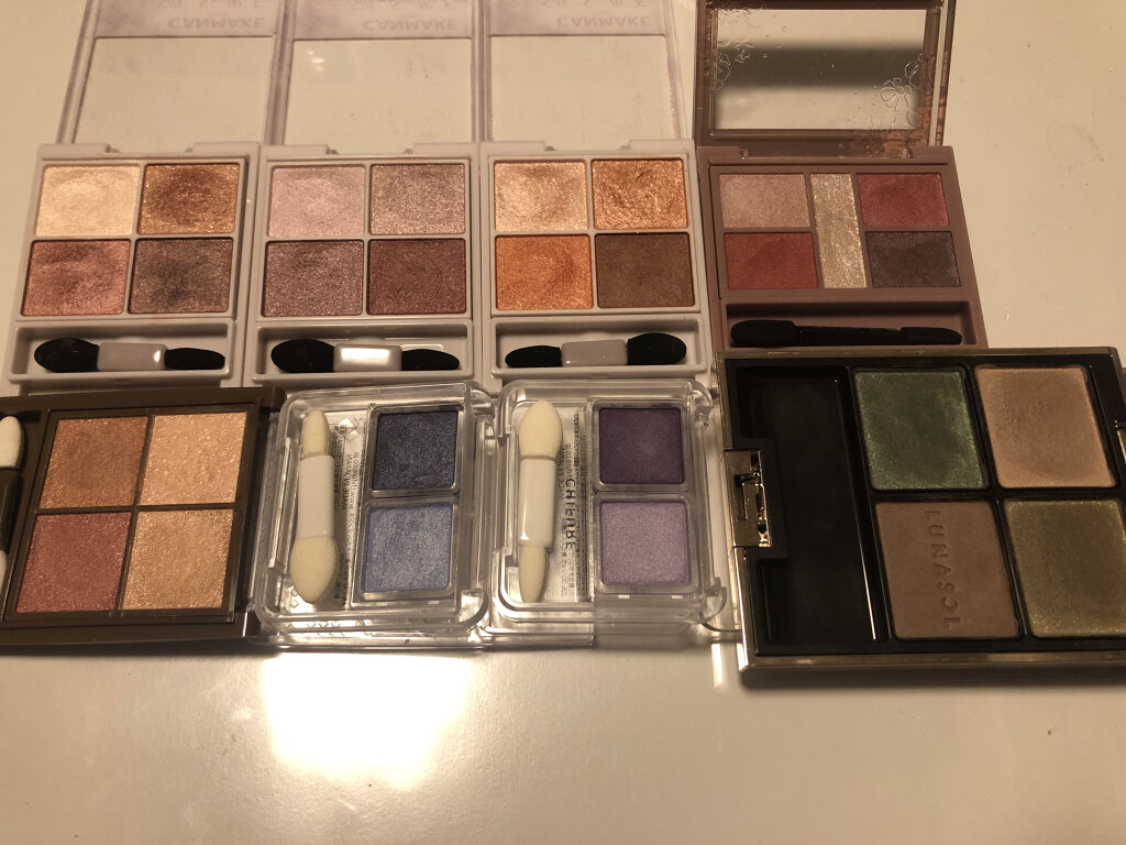 シルキースフレアイズ/キャンメイク/アイシャドウパレットを使ったクチコミ（2枚目）