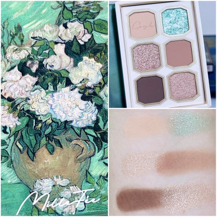 絵画アイシャドウパレット/MilleFée/アイシャドウパレットを使ったクチコミ(5枚目)