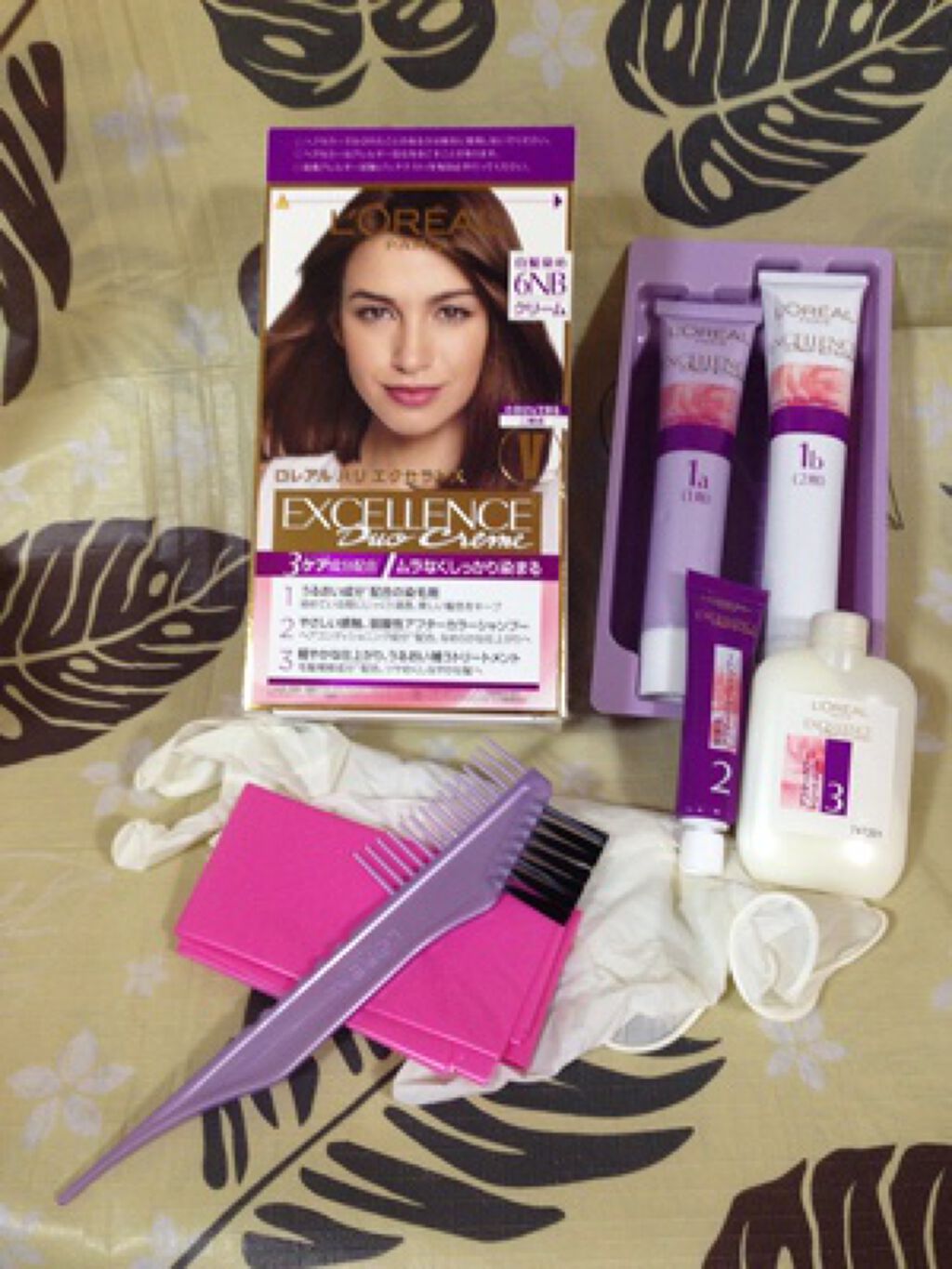 エクセランス ヘアカラー/ロレアル パリ/ヘアカラーを使ったクチコミ(1枚目)